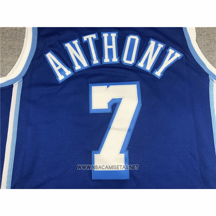 Camiseta Los Angeles Lakers Carmelo Anthony NO 7 Classic 2021 Azul